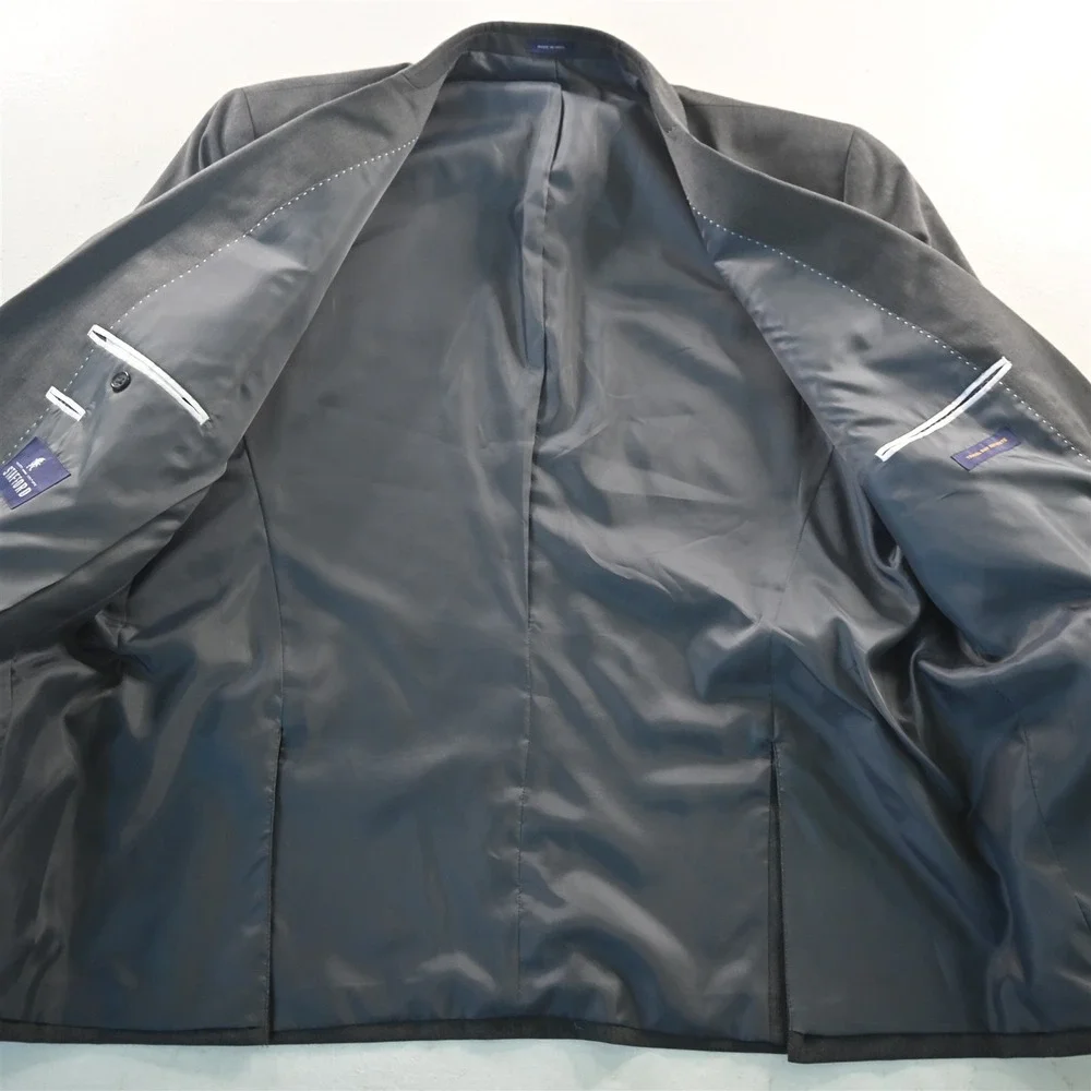 Stafford 50R Gray Travel Suit Seperates Mens Blazer‎ Suit Jacket Sport Coat